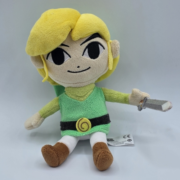 Legend of Zelda Wind Waker Link Plush - Picture 2 of 8